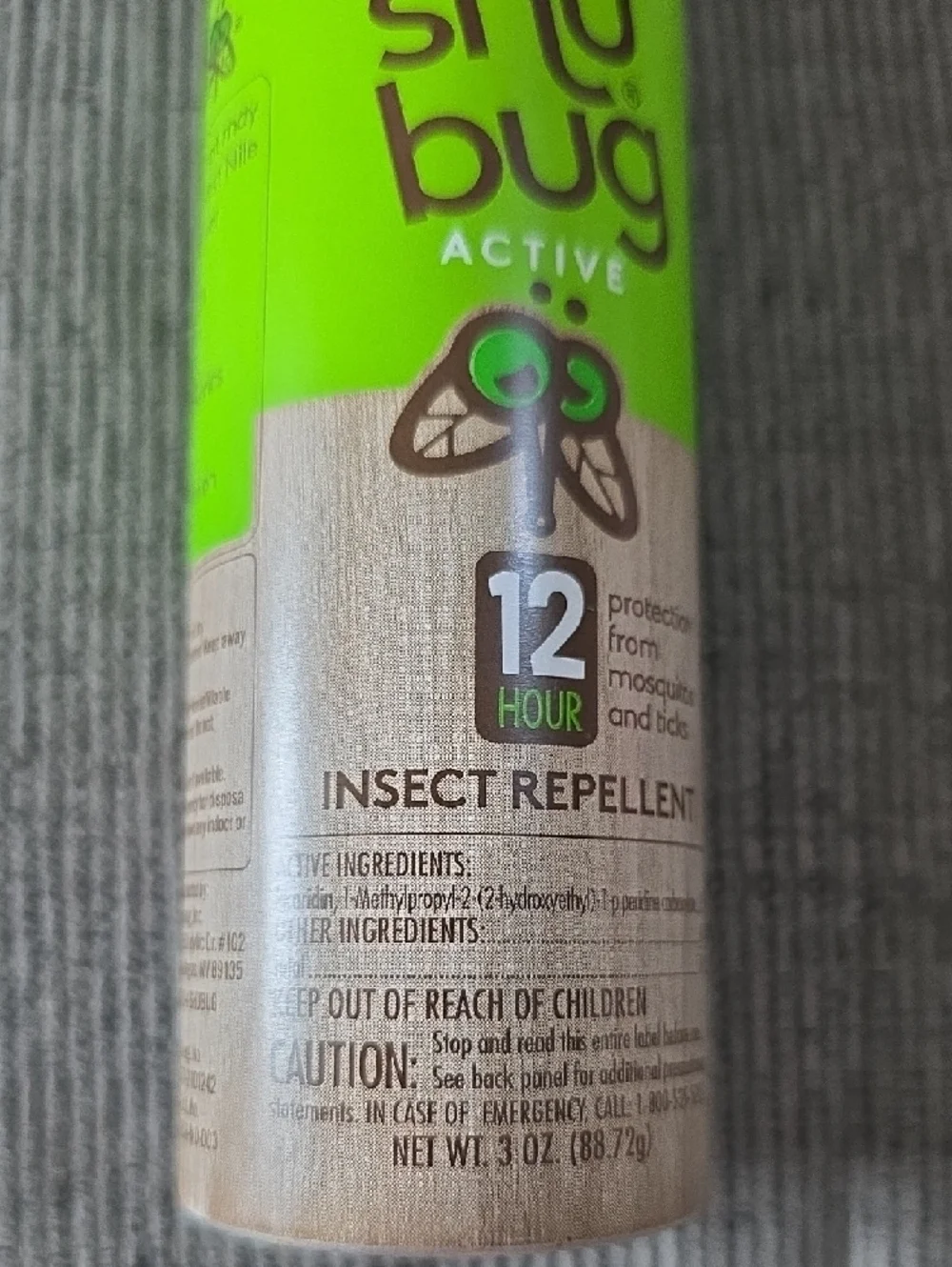 Shu Bug Kids (2) & Active (1) Insect Repellent Spray, All New, 3oz. Each.